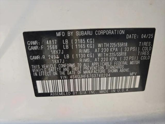 2025 Subaru Crosstrek Sport