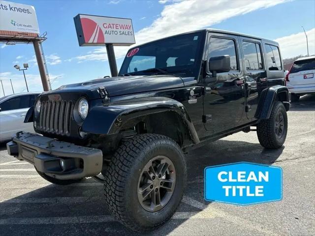 2017 Jeep Wrangler Unlimited 75th Anniversary Edition 4x4 for sale in Omaha, NE
