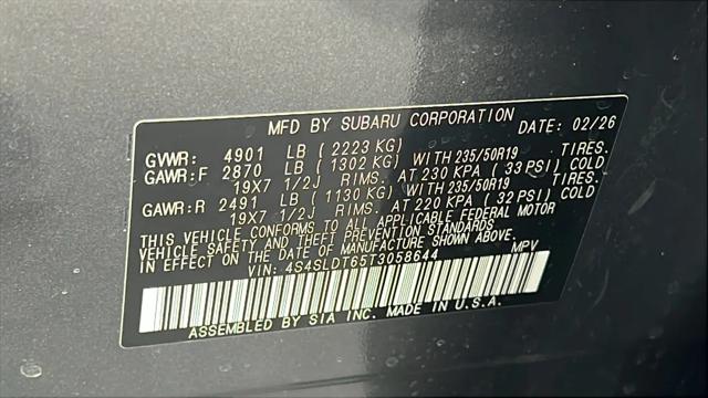 2026 Subaru Forester Touring