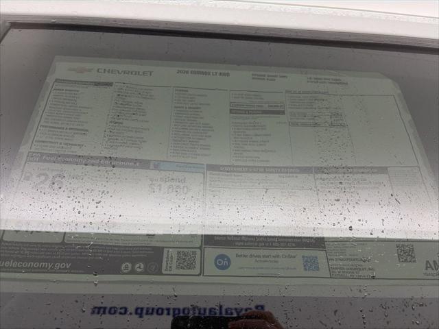 New 2026 Chevrolet Equinox For Sale in Cortland, NY