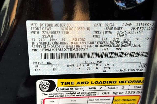 2026 Ford Expedition Max Platinum MAX