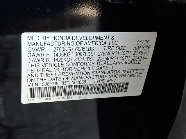2026 Acura MDX Type S Advance Package