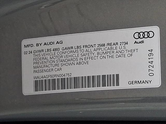 2024 Audi A5 Cabriolet Premium Plus 45 TFSI S line quattro S tronic
