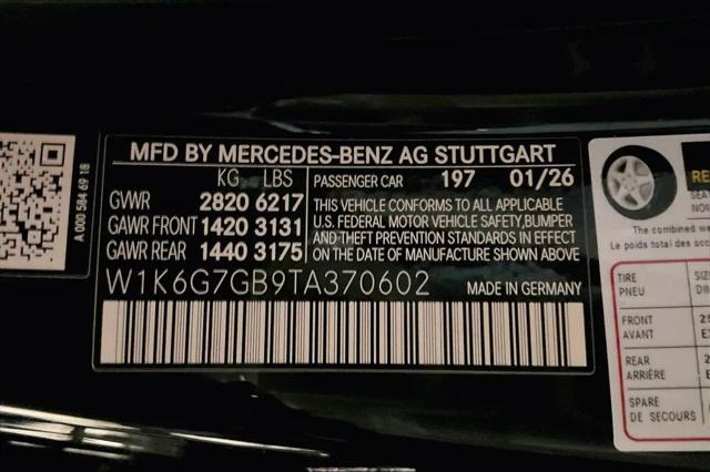 2026 Mercedes-Benz S 580 4MATIC