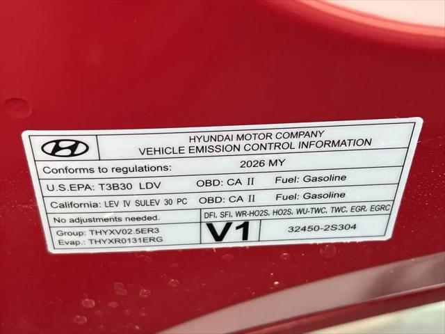 2026 Hyundai Sonata SEL Sport