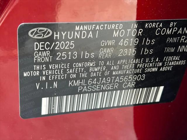2026 Hyundai Sonata SEL Sport