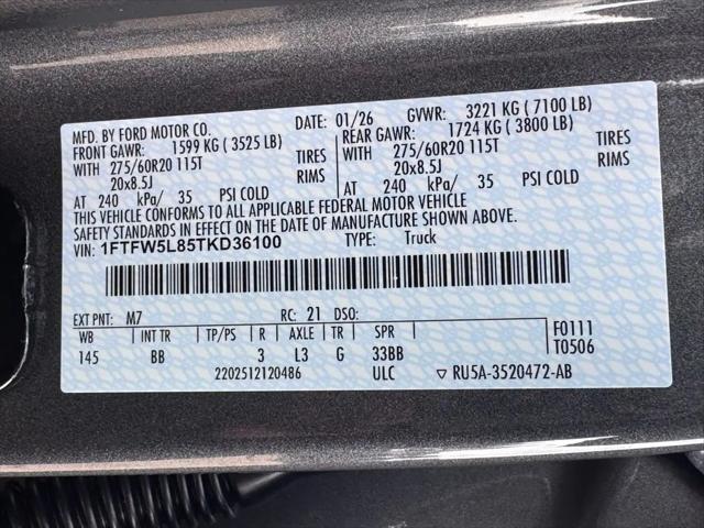 2026 Ford F-150 LARIAT