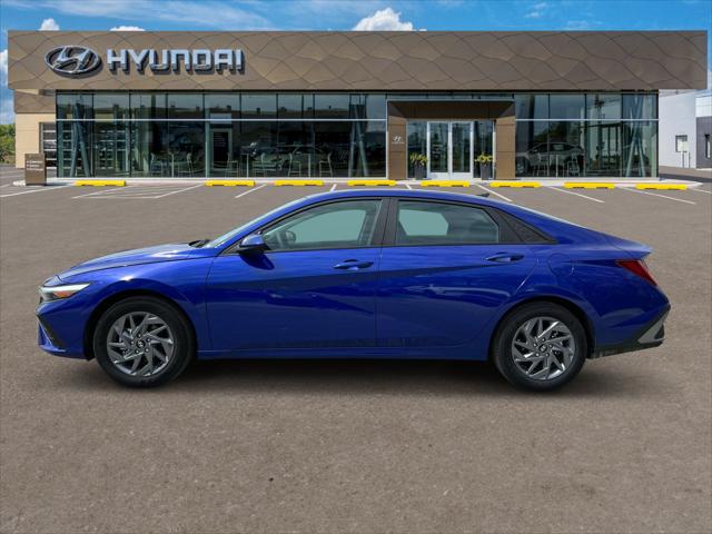 2025 Hyundai Elantra Hybrid Blue