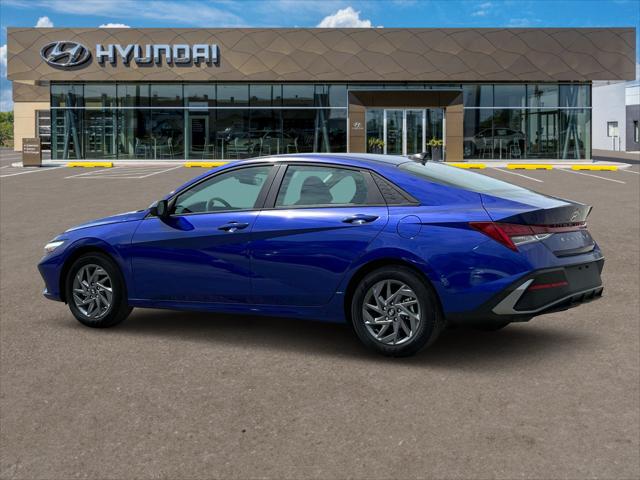 2025 Hyundai Elantra Hybrid Blue