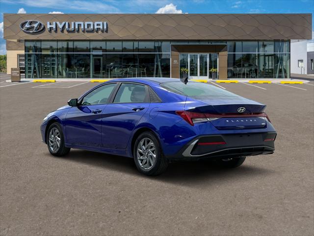2025 Hyundai Elantra Hybrid Blue