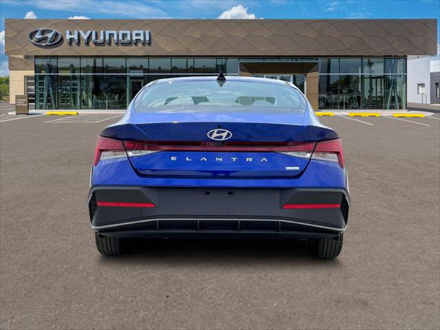 2025 Hyundai Elantra Hybrid Blue