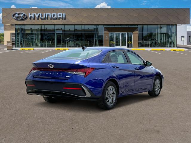 2025 Hyundai Elantra Hybrid Blue