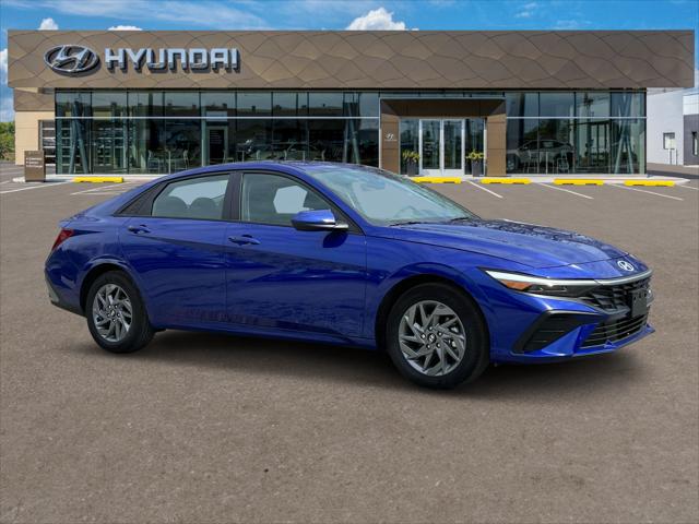 2025 Hyundai Elantra Hybrid Blue