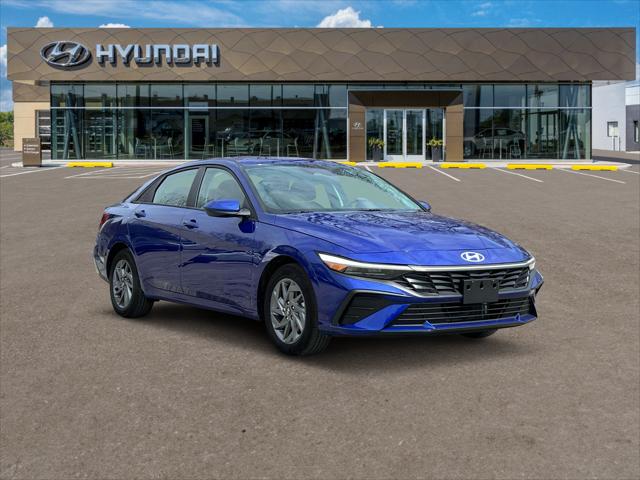 2025 Hyundai Elantra Hybrid Blue