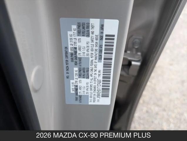 2026 Mazda X-90 3.3 Turbo Premium Plus
