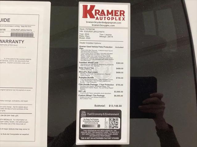 2024 Ram 2500 Laramie Crew Cab 4x4 6'4" Box