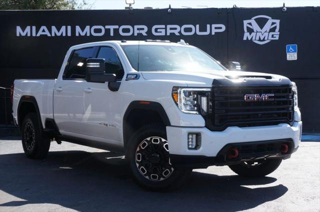 2021 GMC Sierra 3500HD 4WD Crew Cab Standard Bed AT4 for sale in Miami, FL