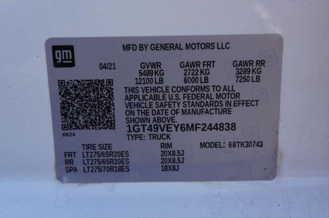 2021 GMC Sierra 3500HD 4WD Crew Cab Standard Bed AT4