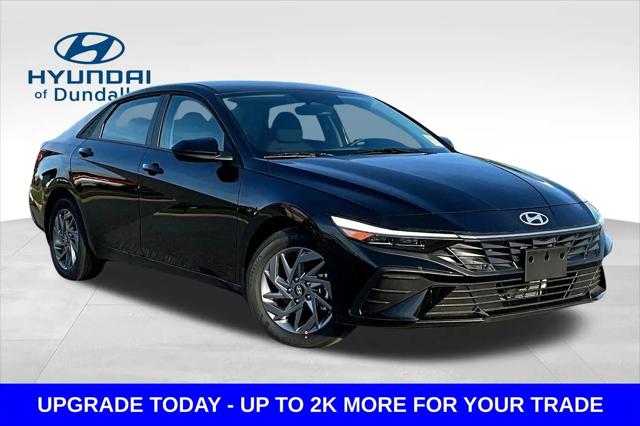 2026 Hyundai Elantra Hybrid Blue