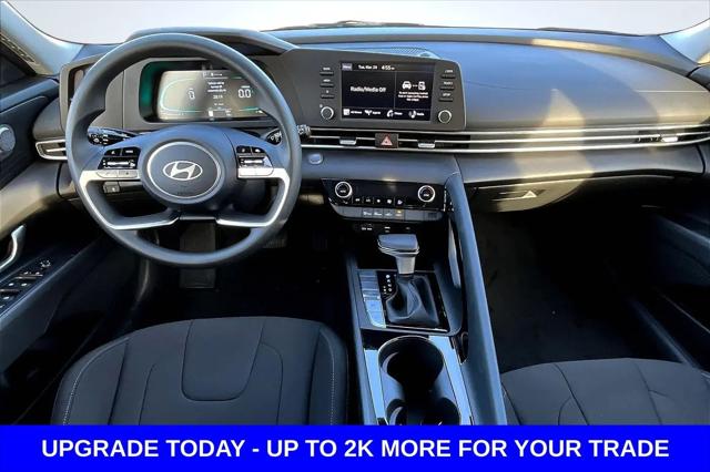 2026 Hyundai Elantra Hybrid Blue