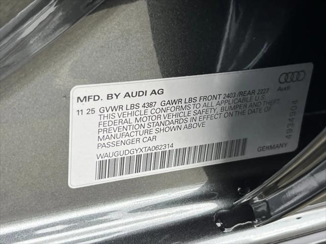 2026 Audi A3 Premium 40 TFSI quattro S tronic