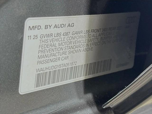 2026 Audi A3 Premium Plus 40 TFSI quattro S tronic