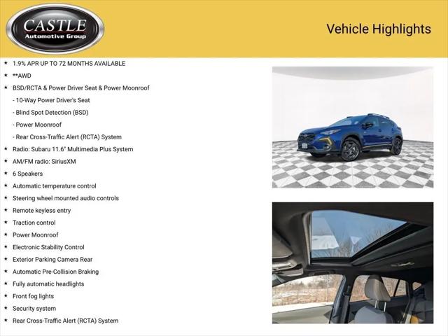 2025 Subaru Crosstrek Sport