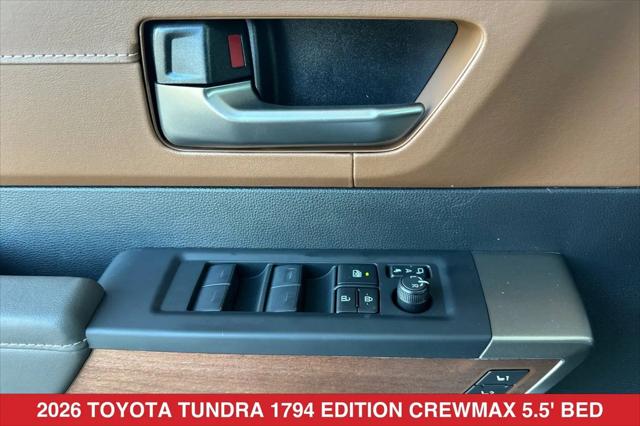 2026 Toyota Tundra 1794 Edition CrewMax 5.5' Bed