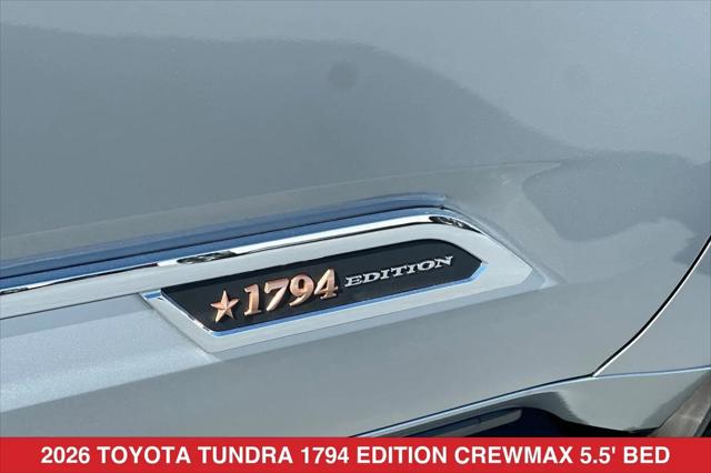 2026 Toyota Tundra 1794 Edition CrewMax 5.5' Bed