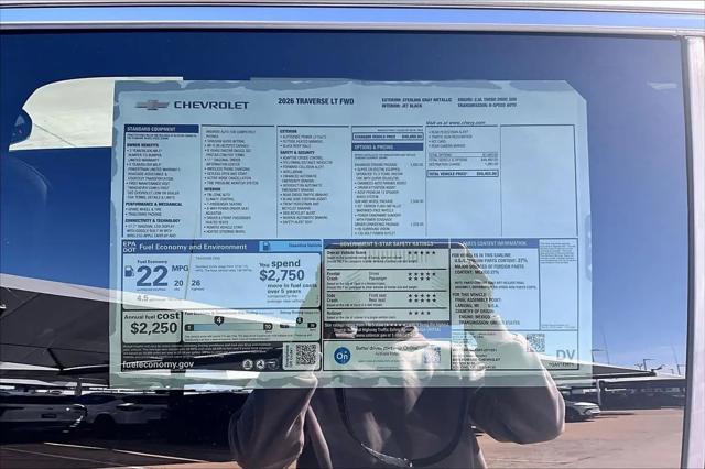 2026 Chevrolet Traverse FWD LT