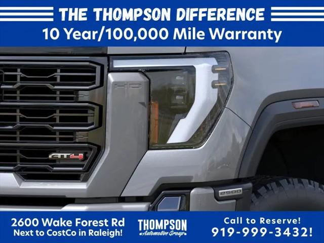 2026 GMC Sierra 2500HD Crew Cab, Standard Bed, AT4, 4WD