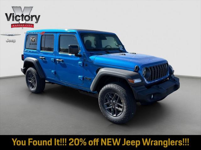 2026 Jeep Wrangler 4-Door Sport S 4x4 for sale in Kansas City, KS