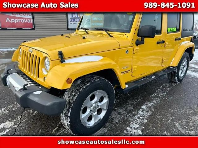 2015 Jeep Wrangler Unlimited Sahara for sale in Chesaning, MI