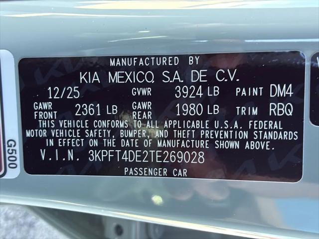 2026 Kia K4 LXS