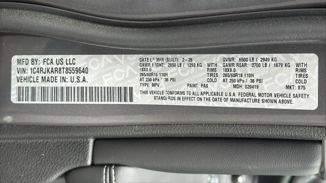 2026 Jeep Grand Cherokee L Altitude 4x4