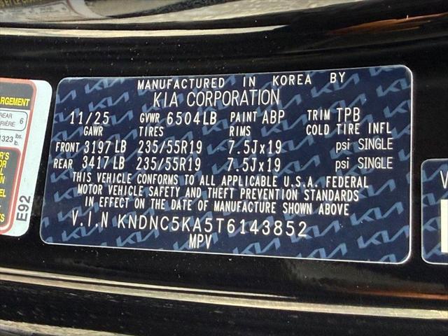 2026 Kia Carnival EX