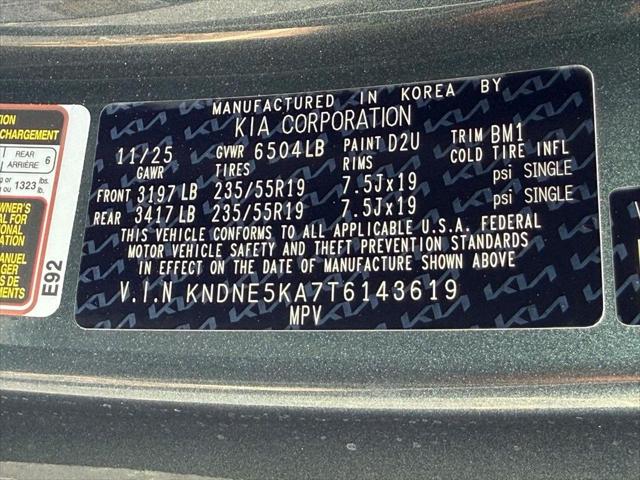 2026 Kia Carnival SX Prestige