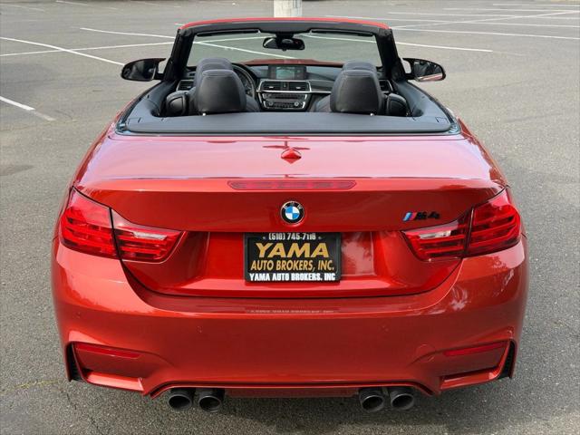 2016 BMW M4 Convertible 2D