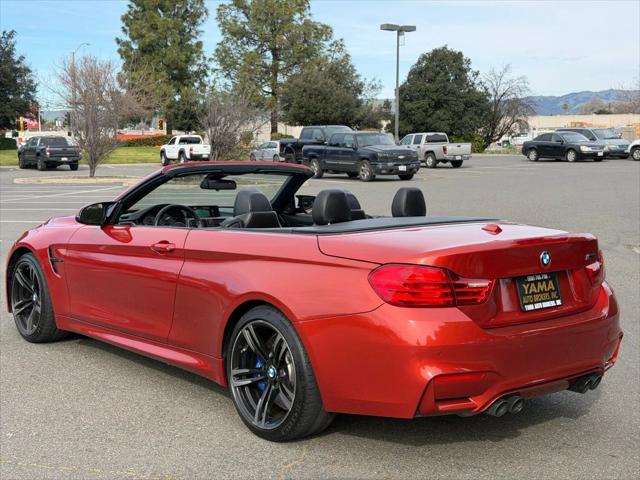 2016 BMW M4 Convertible 2D