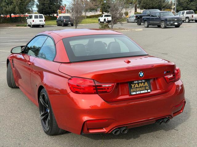2016 BMW M4 Convertible 2D