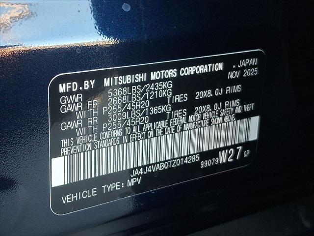 2026 Mitsubishi Outlander SE 1.5T S-AWC