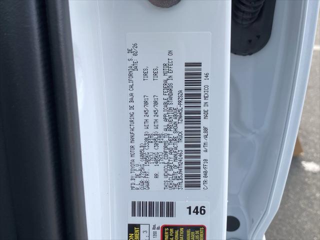2026 Toyota Tacoma SR5