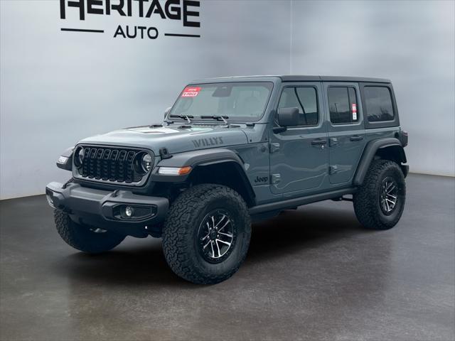 2026 Jeep Wrangler 4-Door Willys 4x4 for sale in North Logan, UT