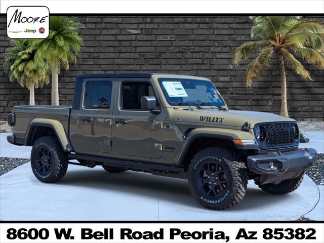 2026 Jeep Gladiator GLADIATOR WILLYS 4X4 2026 Jeep Gladiator GLADIATOR WILLYS 4X4