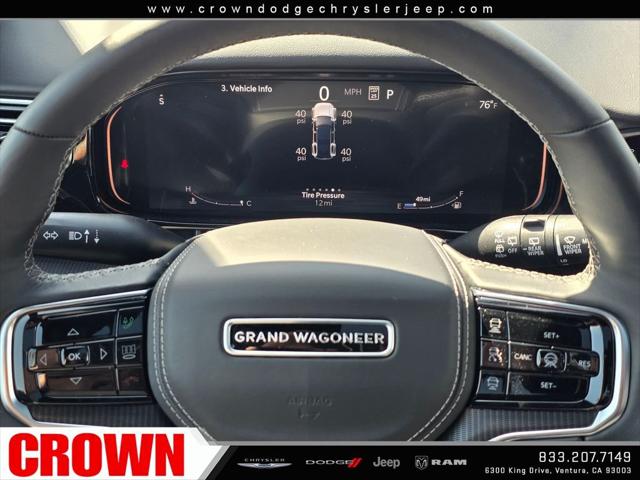 2026 Jeep Grand Wagoneer Summit Obsidian 4x4
