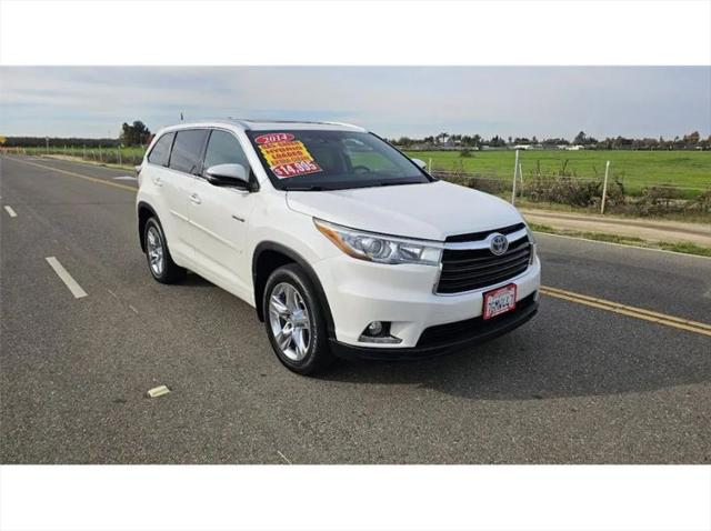 2014 Toyota Highlander Hybrid Limited Platinum V6 for sale in Modesto, CA