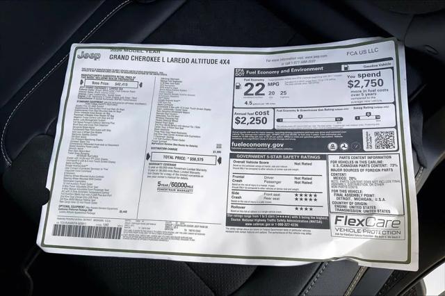 2026 Jeep Grand Cherokee L Altitude 4x4