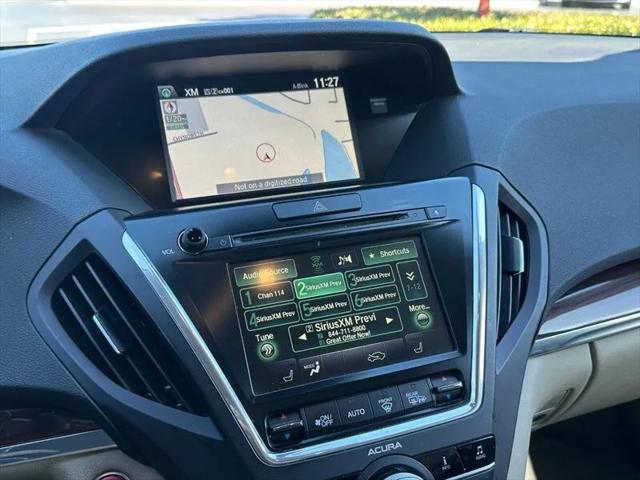 2016 Acura MDX Advance Package