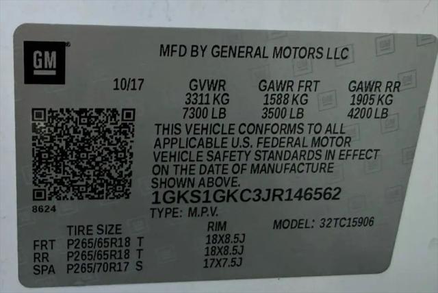 2018 GMC Yukon XL SLT