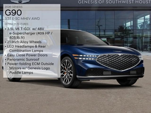 2026 Genesis G90 3.5T E-SC MHEV AWD
